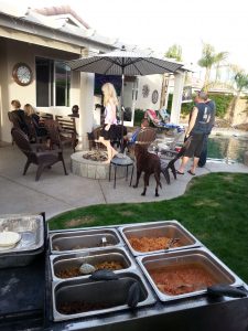 Orange County Backyard Party Taco Catering